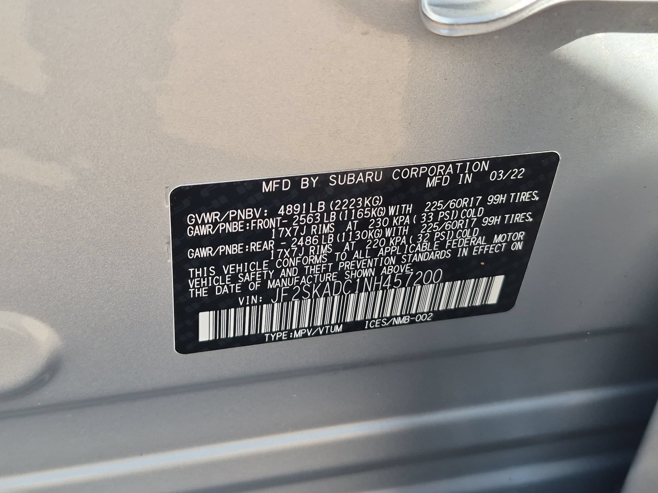 Certified 2022 Subaru Forester Premium w/ Popular Package #1 AWD/4WD image 25