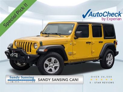 Used 2018 Jeep Wrangler Unlimited Sport S