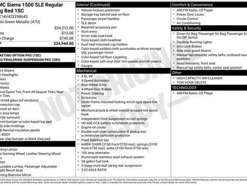 Used 2002 GMC Sierra 1500 SLE RWD image 2