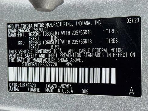 Used 2023 Toyota Highlander XLE FWD image 17