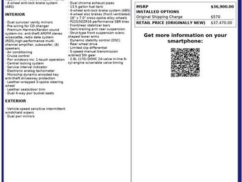 Used 2000 BMW Z3 2.8 image 2