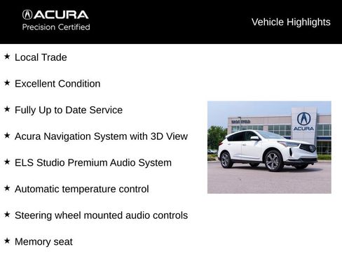 Certified 2025 Acura RDX SH-AWD w/ Technology Package image 5