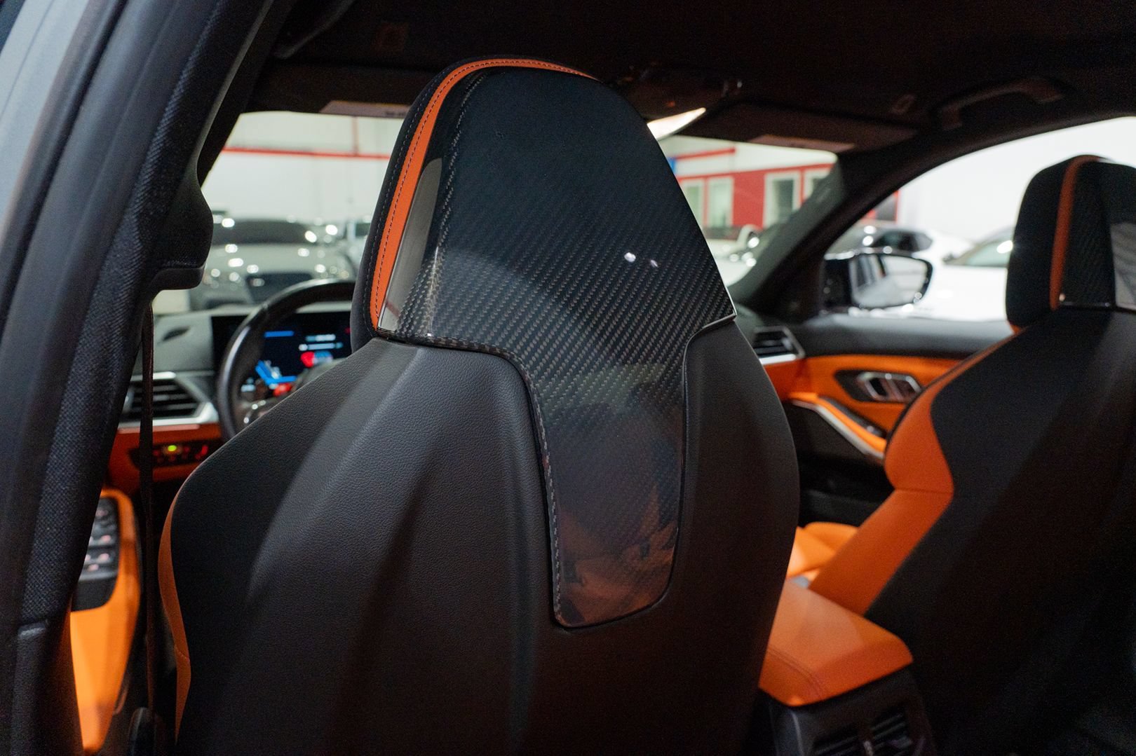 Used 2023 BMW M3 Competition w/ M Carbon Exterior Package RWD image 36