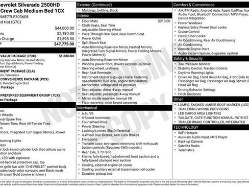 Used 2020 Chevrolet Silverado 2500 Custom w/ Custom Value Package image 5