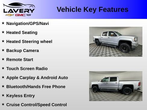 Used 2018 GMC Sierra 1500 SLT w/ SLT Premium Package AWD/4WD image 2