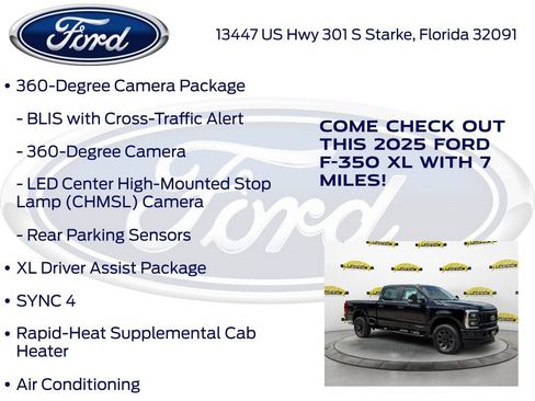 New 2025 Ford F350 XL w/ STX Appearance Package image 25