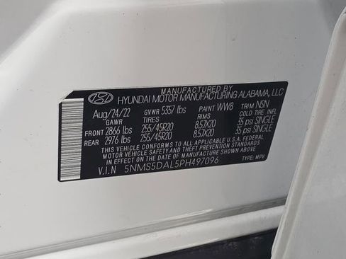 Used 2023 Hyundai Santa Fe Calligraphy w/ Cargo Package AWD/4WD image 21