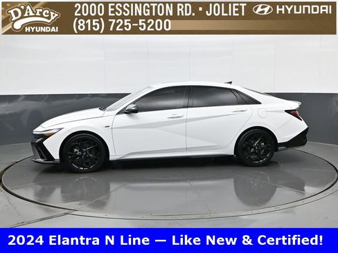 Certified 2024 Hyundai Elantra N Line image 8