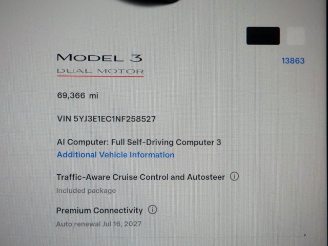 Used 2022 Tesla Model 3 Performance AWD/4WD image 4