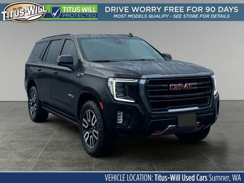 Used 2022 GMC Yukon AT4 w/ Technology Package image 1