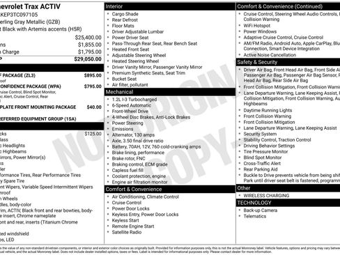New 2026 Chevrolet Trax ACTIV w/ Sunroof Package image 3
