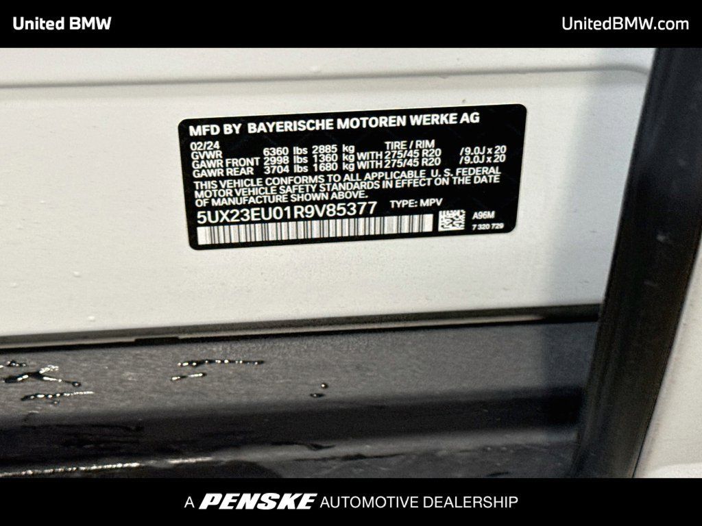 Certified 2024 BMW X5 xDrive40i w/ Premium Package AWD/4WD image 22