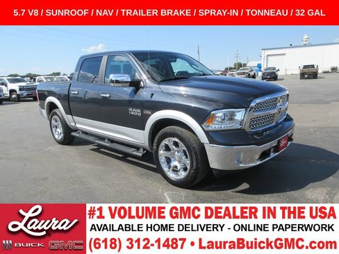 Used 2017 RAM 1500 Laramie w/ Convenience Group AWD/4WD image 1