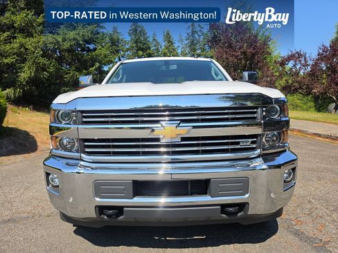 Used 2016 Chevrolet Silverado 3500 LTZ w/ Duramax Plus Package AWD/4WD image 2