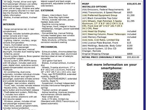 Used 2004 Chevrolet Corvette Convertible w/ Preferred Equipment Group RWD image 65