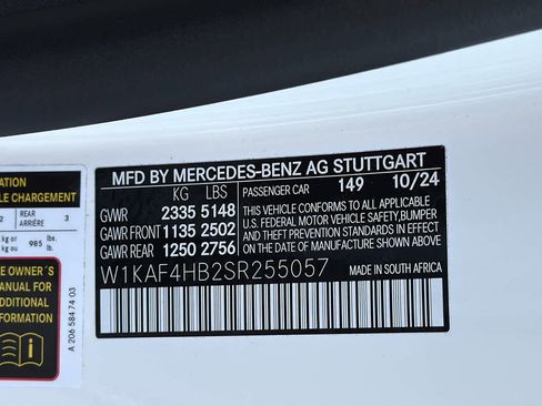 Certified 2025 Mercedes-Benz C 300 4MATIC Sedan image 17