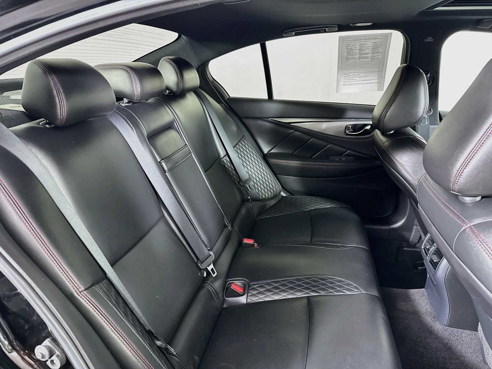 Used 2018 INFINITI Q50 Red Sport 400 w/ Sensory Package (Sport) AWD/4WD image 26