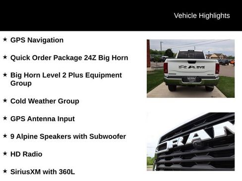 Used 2026 RAM 3500 Big Horn AWD/4WD image 4