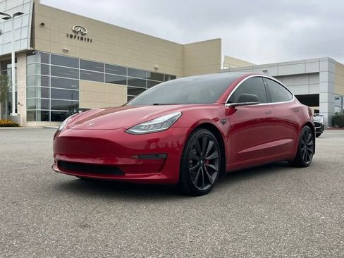 Used 2020 Tesla Model 3 Performance AWD/4WD image 1