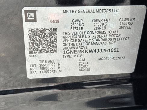 Used 2018 Chevrolet Traverse Premier w/ Driver Confidence II Package FWD image 36