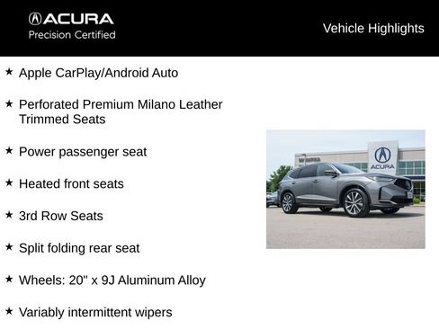 Certified 2026 Acura MDX SH-AWD w/ Technology Package image 21