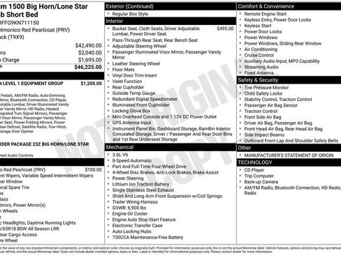 Used 2019 RAM 1500 Big Horn AWD/4WD image 3