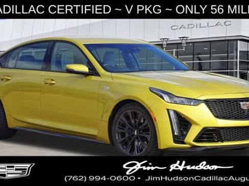 Certified 2024 Cadillac CT4 V w/ LPO, Blue Accent Package image 1