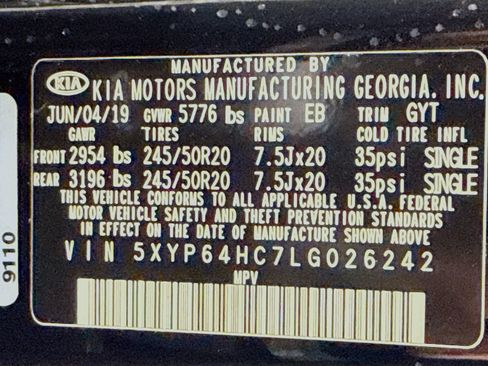 Used 2020 Kia Telluride S FWD image 40