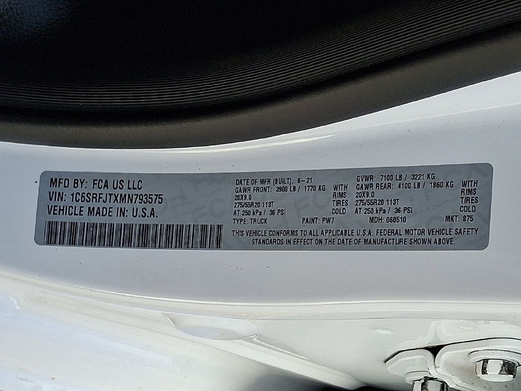Used 2021 RAM 1500 Laramie AWD/4WD image 29