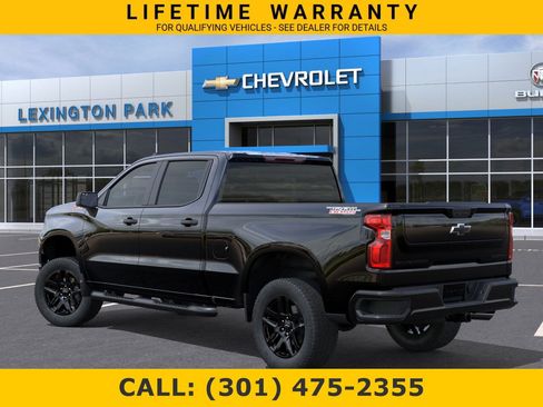 New 2026 Chevrolet Silverado 1500 Custom Trail Boss w/ Turbomax Blackout Package AWD/4WD image 3
