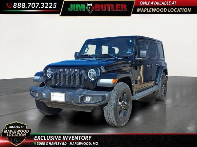 Used 2022 Jeep Wrangler Unlimited Sahara AWD/4WD image 1
