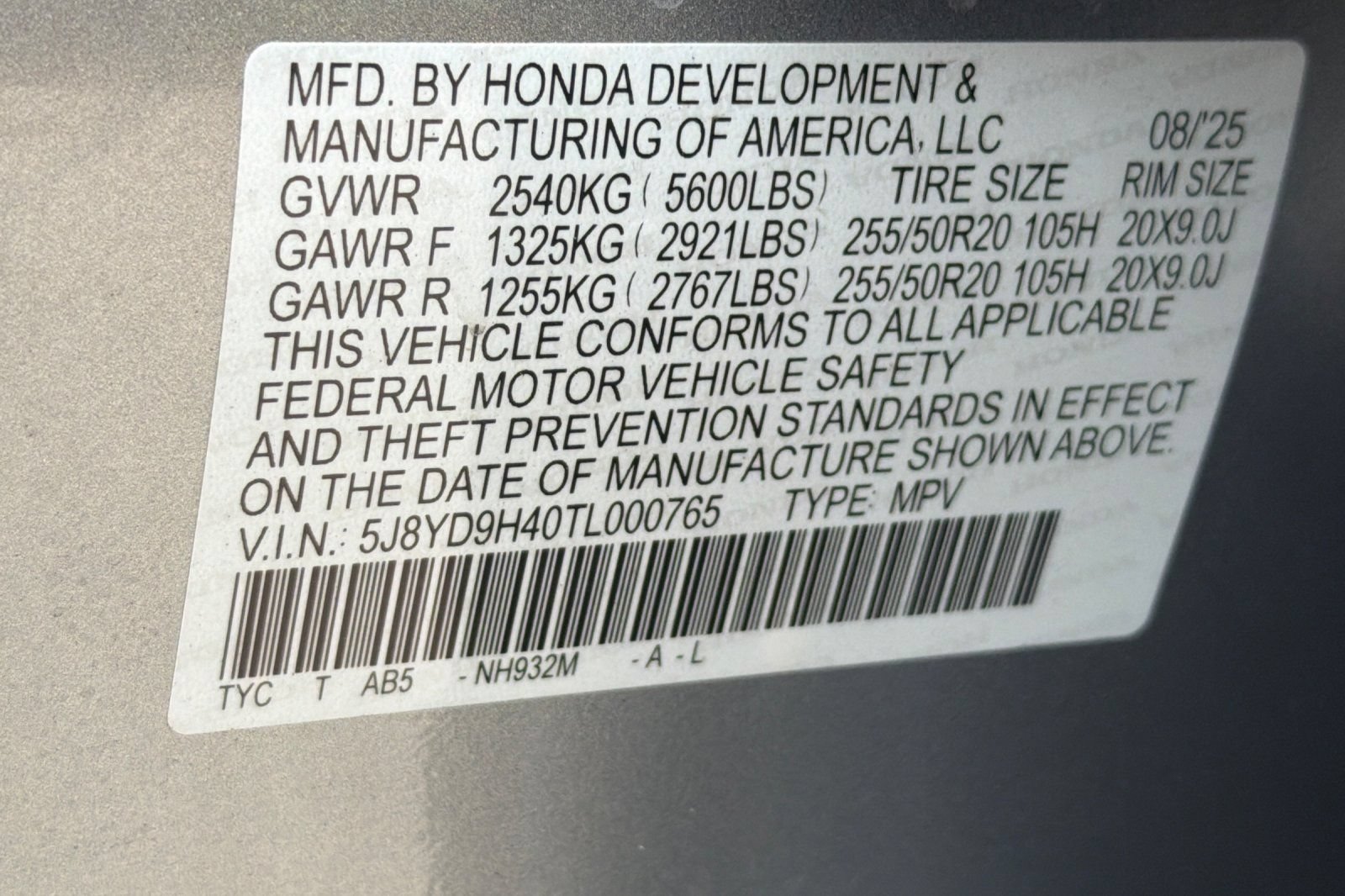 Used 2026 Acura MDX w/ Technology Package FWD image 35