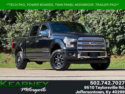 Used 2015 Ford F150 Platinum w/ Technology Package