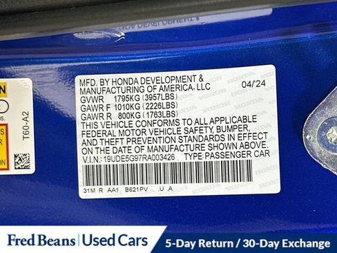 Used 2024 Acura Integra Type S FWD image 35