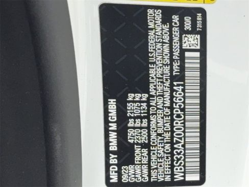 Used 2024 BMW M4 Competition w/ M Carbon Exterior Package image 55