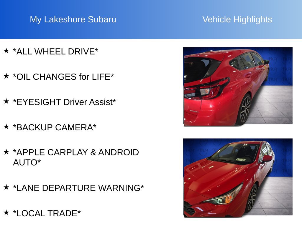 Used 2024 Subaru Impreza 2.0i Sport w/ Popular Package #1 AWD/4WD image 6