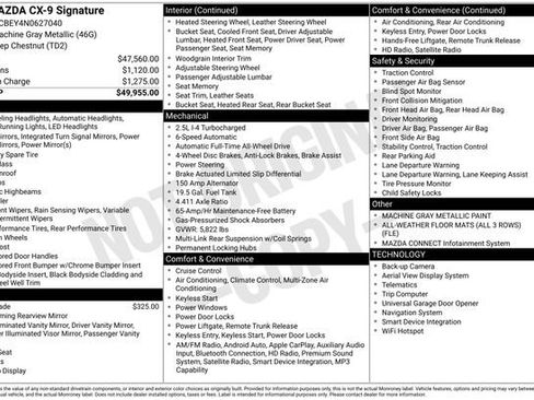 Used 2022 MAZDA CX-9 Signature image 9