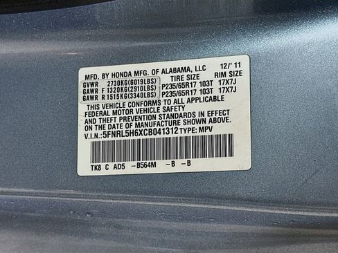 Used 2012 Honda Odyssey EX-L image 32