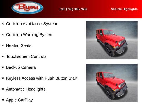 Used 2025 Jeep Wrangler Unlimited Sahara AWD/4WD image 10