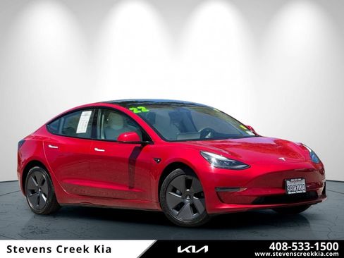 Used 2022 Tesla Model 3 Long Range AWD/4WD image 1