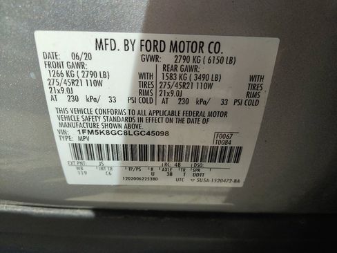 Used 2020 Ford Explorer ST w/ ST Street Pack image 33