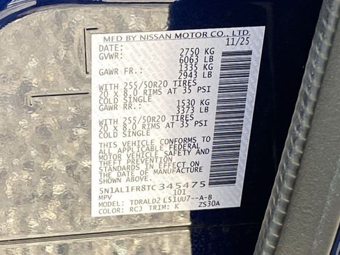 Certified 2026 INFINITI QX60 Luxe FWD image 35