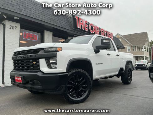 Used 2022 Chevrolet Silverado 2500 W/T w/ Snow Plow Prep/Camper Package AWD/4WD image 1