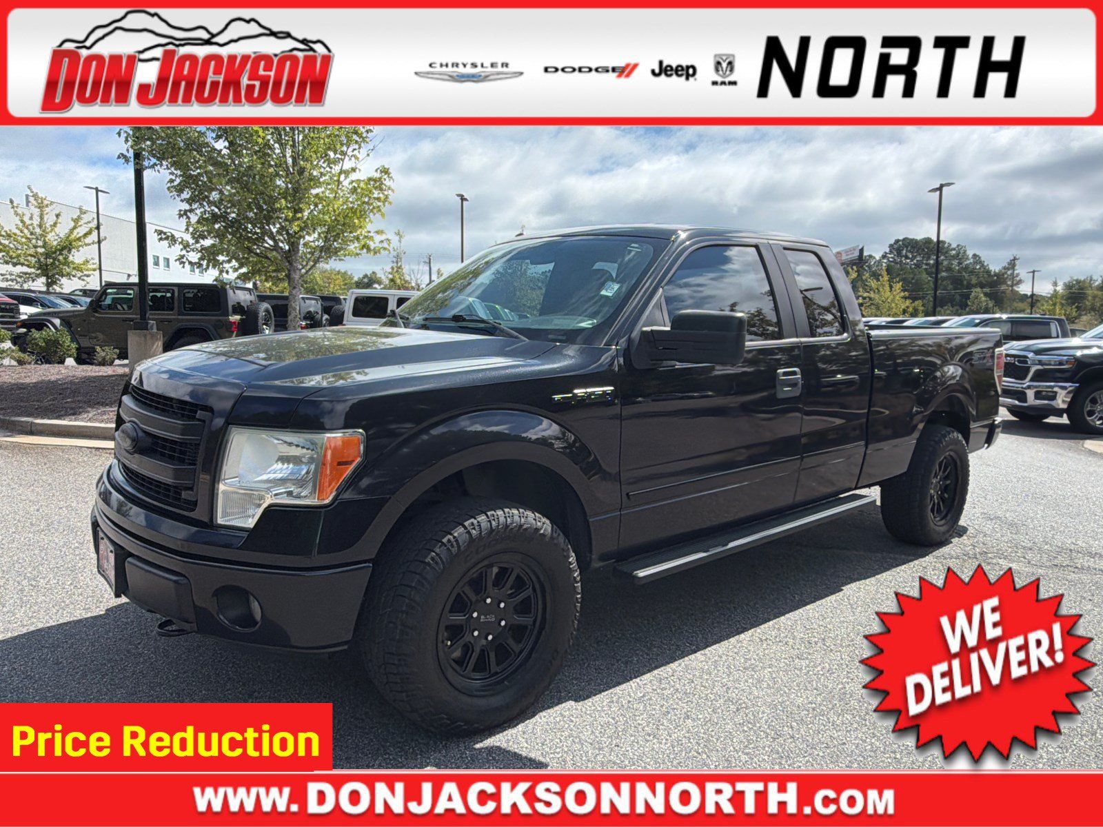 Used 2014 Ford F150 STX w/ Equipment Group 201A Mid AWD/4WD image 1