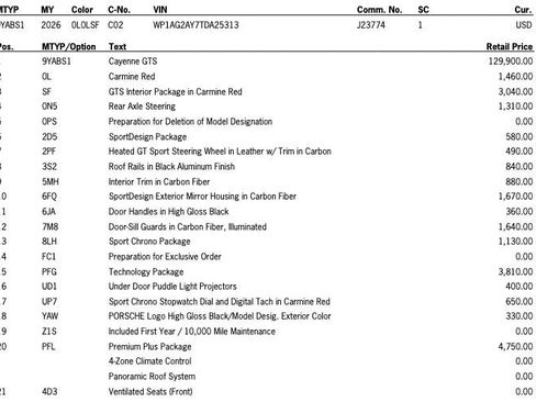 New 2026 Porsche Cayenne GTS image 48