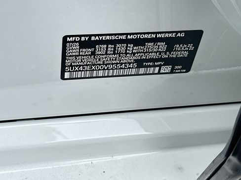 New 2027 BMW X6 M60i w/ Executive Package AWD/4WD image 24