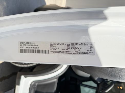 Used 2024 RAM ProMaster 1500 w/ Quick Order Package 22H SLT+ FWD image 25