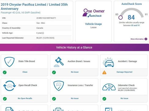 Used 2019 Chrysler Pacifica Limited image 4
