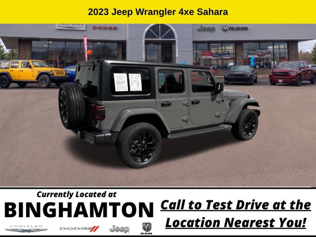 Used 2023 Jeep Wrangler Unlimited Sahara w/ Dual Top Group AWD/4WD image 5