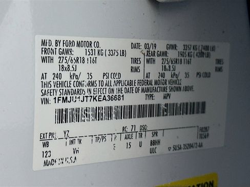 Used 2019 Ford Expedition XLT w/ Equipment Group 201A image 12